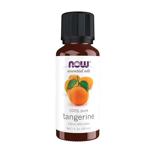 Buy now NOW Essential Oils, Tangerine Oil, Cheerful Aromatherapy Scent, Cold Pressed, 100% Pure, Vegan, Child Resistant Cap, 1-Ounce at indiglob india