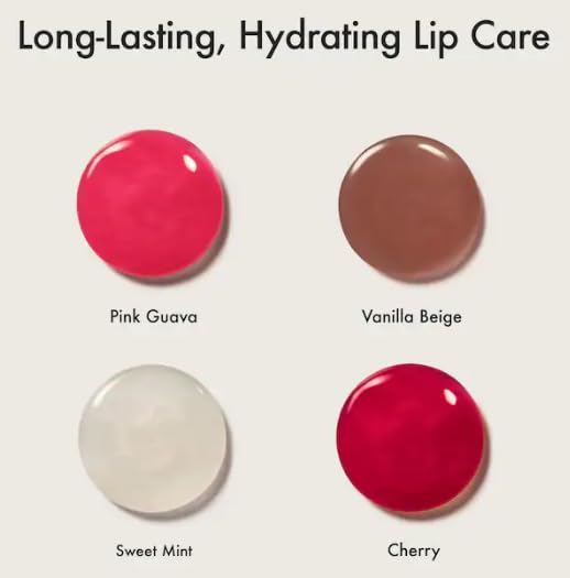 Buy now Summer Fridays The Lip Butter Balm Minis - Vanilla Beige, Pink Guava, Cherry and Sweet Mint (.16 Oz each) at indiglob india