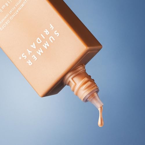 Buy now Summer Fridays Illuminating Drops - Hydrating Serum-Like Formula with Hyaluronic Acid - Dewy Summer Makeup with Skincare Benefits - Help Support a Healthy Skin Barrier (1 Fl Oz) at indiglob india