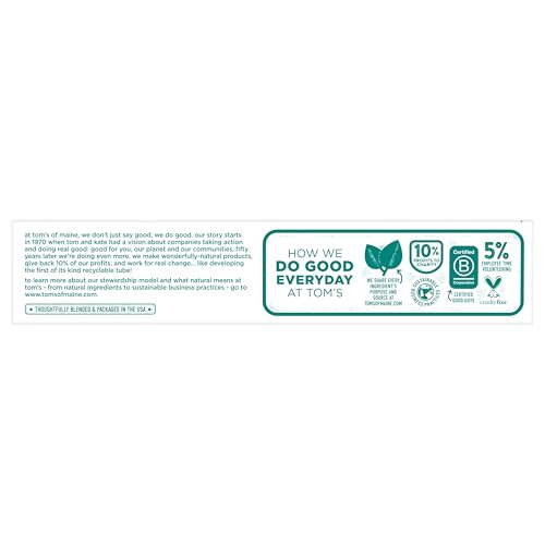 Buy now Tom's of Maine Natural Wicked Fresh! Fluoride Toothpaste, Spearmint, 4.7 oz. 2-Pack at indiglob india