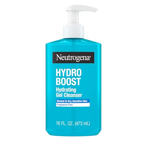 Buy now Neutrogena Hydro Boost Face Wash, Fragrance Free, Hydrating Facial Cleanser with Hyaluronic Acid, Daily Foaming Face Wash & Makeup Remover, Hypoallergenic Gel Cleanser, 16 fl. oz at indiglob india