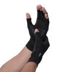 Buy now Copper Fit ICE Compression Gloves Infused with Menthol and Coq10 for Recovery, Black at indiglob india