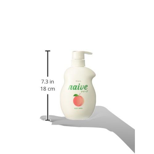 Buy now KRACIE Naive Body Pump Soap, Peach, 17.9 Ounce at indiglob india