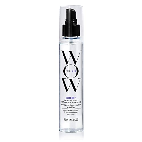 Buy now COLOR WOW Speed Dry Blow Dry Spray â€“ Cut Blow Dry Time by 30% | Heat Protectant, Prevent Breakage | Cruelty-Free & Gluten-Free at indiglob india
