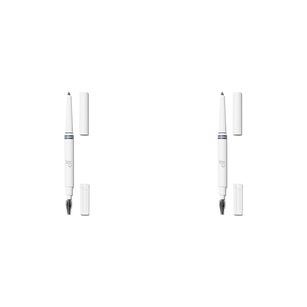 Buy now e.l.f. Instant Lift Waterproof Brow Pencil, Long-Lasting Eyebrow Pencil For Grooming & Shaping Brows, Vegan & Cruelty-free, Blonde 0.28 g (Pack of 2) Grey at indiglob india