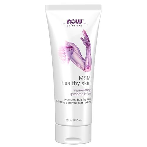 Buy now NOW Solutions, MSM Healthy Skin Liposome Lotion, Rejuvenating Cream with Almond Oil and Aloe, 8-Ounce at indiglob india