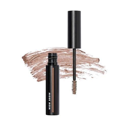 Buy now e.l.f. Wow Brow Gel, Volumizing, Buildable, Wax-Gel Hybrid, Creates Full, Voluminous-Looking Brows, Locks Brow Hairs In Place, Deep Brown at indiglob india