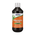 Buy now NOW Foods Supplements, Elderberry Liquid 500 mg, 10:1 Concentrate, Free Radical Scavenger*, 8-Ounce at indiglob india