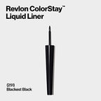Buy now Revlon Liquid Eyeliner, ColorStay Eye Makeup, Waterproof, Smudgeproof, Longwearing with Ultra-Fine Tip, 251 Blackest Black, 0.08 Fl Oz (Pack of 1) at indiglob india