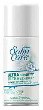 Buy now Gillette Satin Care Ultra Sensitive Irritation Defense Shave Gel, 2.5 Oz at indiglob india