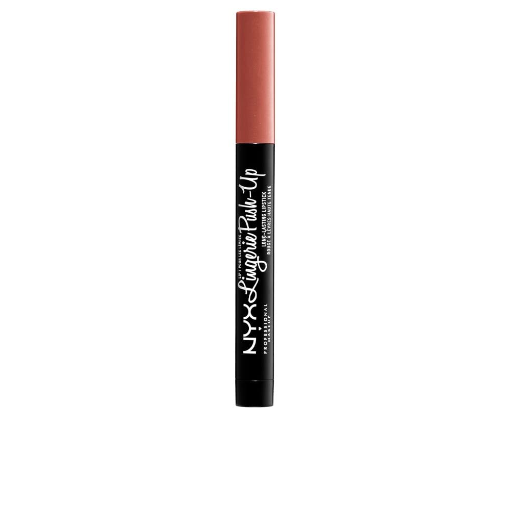 Buy now NYX PROFESSIONAL MAKEUP Lip Lingerie Push-Up Long Lasting Plumping Lipstick - Embellishment (Muted Purples) 0.05 Ounce (Pack of 1) Bedtime Flirt at indiglob india