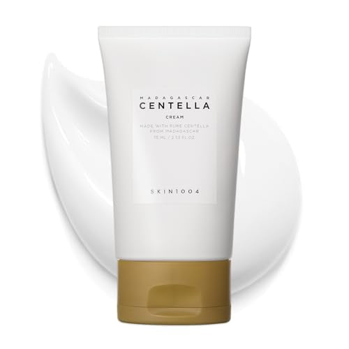 Buy now SKIN1004 Madagascar Centella Cream, 2.54 fl.oz, 75ml, Korean Face Moisturiser with Centella Asiatica, Face Cream with Panthenol & Shea Butter, Face Moisturizer for soothing, Daily Korean Skincare at indiglob india