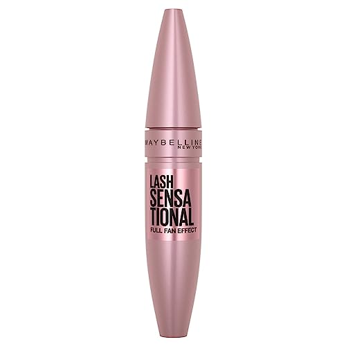 Buy now Maybelline Lash Sensational Washable Mascara, Lengthening and Volumizing for a Full Fan Effect, Midnight Black, 1 Count at indiglob india