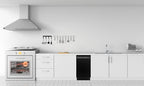 Buy now Honeywell 18 Inch Dishwasher with 8 Place settings, 6 Washing Programs, Stainless Steel Tub, UL/Energy Star- Black at indiglob india