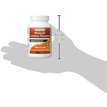 Buy now Best Naturals Fast Acting Lactase Enzyme Tablet, 3000 Fcc Alu, 180 Count (859375002900) at indiglob india
