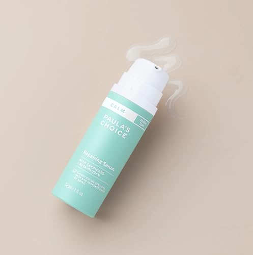 Buy now PaulaÆ’??s Choice CALM Repairing Serum for Sensitive Skin, Calms + Soothes Redness, Lightweight Hydration with Hyaluronic Acid for All Skin Types, 1 Fl Oz at indiglob india