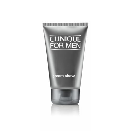 Buy now Clinique For Men Cream Shave Shaving Cream | Rich Dry Skin Formula | Hydrating | Softens Beard + Soothes, 4.2 Fl Oz at indiglob india