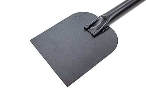 Buy now Bully Tools Heavy Duty Ice Scraper - 11-Gauge All Steel Sidewalk Chopper with Extra Long Handle for Thick Snow Removal - Floor Scraper Tool, Flat Head for Snow Clearing - 100% Made in the USA, 58-Inch at indiglob india