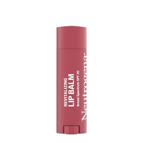 Buy now Neutrogena Revitalizing Tinted Lip Balm Broad Spectrum SPF 20 Sunscreen, Moisturizing Lip Balm with a Sheer Tint for Softer, Smoother, Healthier-Looking Lips, Sheer Sunny Berry 30, .15 oz at indiglob india