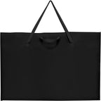 Buy now ZKOO Large Size Art Portfolio Bag, Light Weight Art Canvas Portfolio Case with Nylon Shoulder Strap, Carrying Storage Case for Artwork, Poster, Sketching, and Drawing (Compatible 24 * 36 Inch-Black) at indiglob india