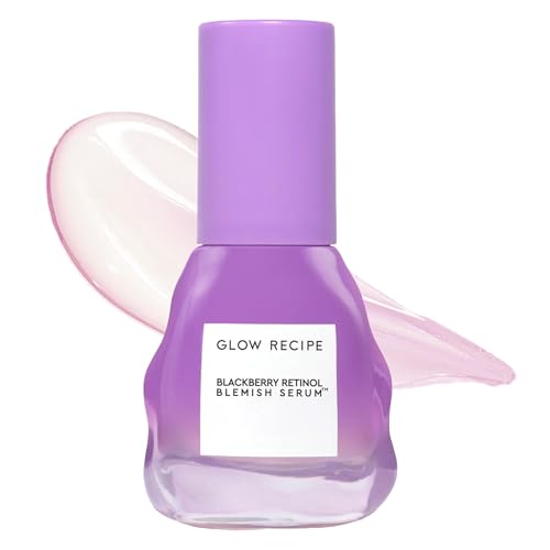 Buy now Glow Recipe Gentle Blackberry Retinol Night Serum - Anti Aging Korean Face Serum for Sensitive Skin + Hydrating Triple Retinoids & Glycerin to Clarify Blemishes, Smooth Texture, Lines & Wrinkles, 30ml at indiglob india