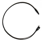 Buy now LGEGE 500 pcs 7.5-inch Black Hang Tag Nylon String Snap Lock Pin Loop Fasteners Hook Ties at indiglob india
