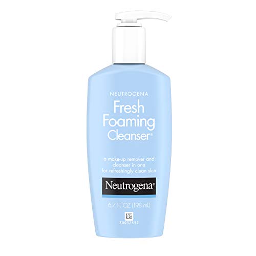 Buy now Neutrogena Fresh Foaming Gentle Daily Facial Cleanser & Makeup Remover, Soap Free, Removes Dirt, Oil & Waterproof Makeup, Non-Comedogenic & Hypoallergenic, 6.7 fl. oz at indiglob india