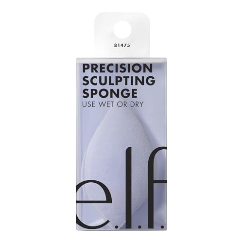 Buy now e.l.f. Precision Sculpting Sponge, 3-in-1 Sponge For Contouring & Blending To A Smooth Finish, Great For Cream & Powder Formulas, Vegan & Cruelty-Free at indiglob india