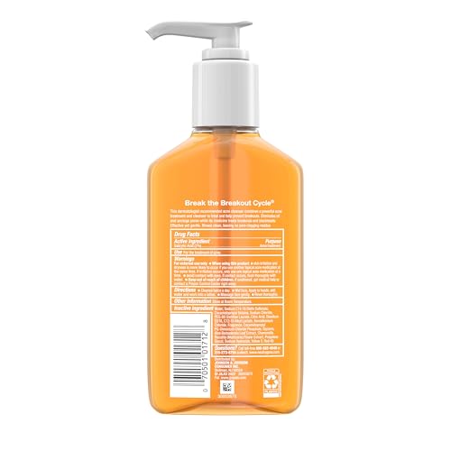 Buy now Neutrogena Oil-Free Acne Wash, Acne Fighting Facial Cleanser with Salicylic Acid Medicine, Acne Treatment for Face, Non-Comedogenic, Residue-Free, 9.1 fl oz Pump Bottles, 3 Pack at indiglob india