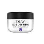 Buy now Olay Age Defying Anti-Wrinkle Replenishing Night Face Cream, 2.0 Ounce, 3 Count at indiglob india
