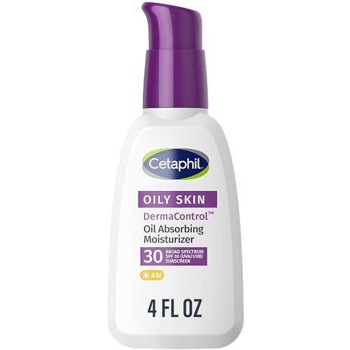 Buy now Cetaphil DermaControl Oil Absorbing Moisturizer with SPF 30, For Sensitive, Oily Skin, 4 Fl oz, Absorbs Oil, Reduces Shine, Hydrates, Protects, No Added Fragrance at indiglob india