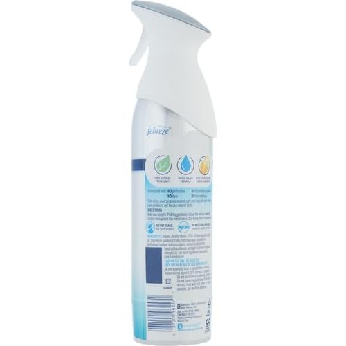 Buy now Febreze Air Mist Air Freshener Spray, Odor-Fighting Room Spray, Air Fresheners for Home and Bathroom and Kitchen, Aerosol Can, Heavy Duty Crisp Clean Scent, 8.8oz, 1 Count at indiglob india