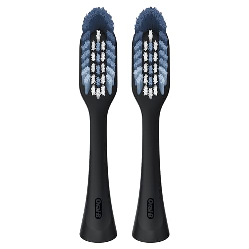 Buy now Oral-B Clic Toothbrush replacement heads, 2 count toothbrushes, black refill brush heads at indiglob india
