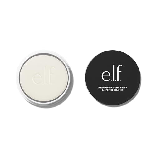 Buy now e.l.f. Clean Queen Solid Brush & Sponge Cleaner, Cleanses Face & Eye Makeup Brushes & Sponges, Nourishing, Non-Damaging Formula, Vegan & Cruelty-Free at indiglob india