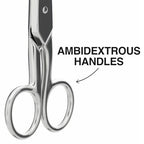 Buy now Klein Tools 2100-9 Stainless Steel Electrician Scissors, Made in USA, 5.25-Inch Free-Fall Handle Snips, Stripping Notches, Non-Slip Serrated Blade at indiglob india