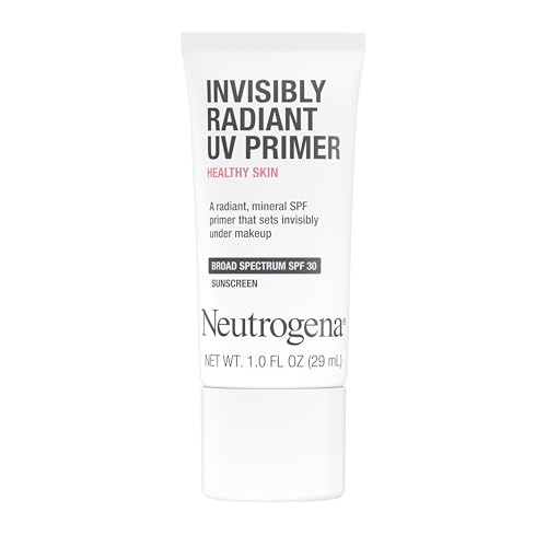 Buy now Neutrogena Healthy Skin Invisibly Radiant UV Face Primer with SPF 30, Mineral Sunscreen Makeup Primer, Broad Spectrum SPF 30, Suitable for All Skin Types, 1 fl. oz at indiglob india