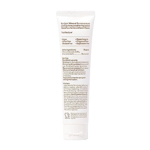 Buy now Sun Bum Mineral SPF 30 Tinted Face Sunscreen - Matte Primer - Broad Spectrum Moisturizing Sunscreen with Vitamin E - Hawaii 104 Act Compliant (Without Octinoxate & Oxybenzone) - Travel Size 1.7 oz at indiglob india