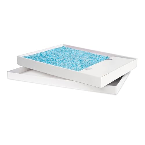 Buy now PetSafe ScoopFree Disposable Crystal Cat Litter Tray - Easy Cleaning Box - Refill Tray for Electric Litter Box - Fragrance Free - 4.3 lb Bags - 6 Pack at indiglob india