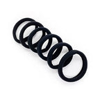 Buy now Kitsch Black Hair Ties No Damage - Strong, Stretchy Hair Bands | Soft Nylon Ponytail Holders, Snag-Free Rubber Bands, Perfect for Updos & Braids | Ideal Gifts for Women - Black, 6pcs at indiglob india