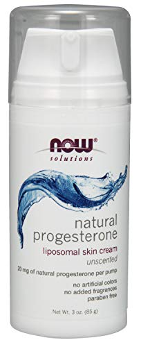 Buy now Now Foods Progesterone Cream Unscented 20 mg - 3 oz at indiglob india
