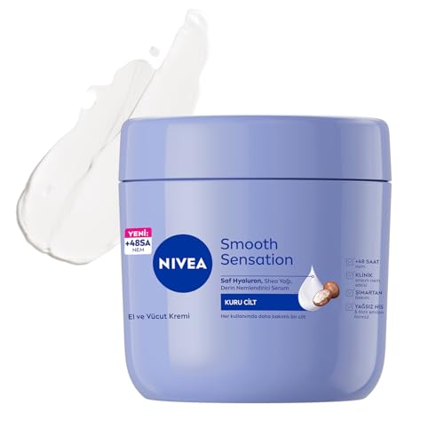 Buy now Nivea Irresistibly Smooth Body Cream Dry Skin Shea Butter 400 ml at indiglob india