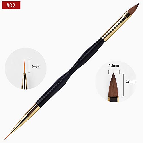Buy now Artdone 31pcs Nail Art Brushes, Nail Art Tool Set, Dotting Tools, Dust Brush,Striping Brushes for Long Lines, Drawing Pen For Gel Polish Design supply at indiglob india