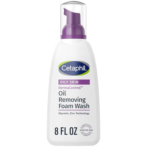 Buy now Cetaphil Pro Oil Removing Foam Wash, Foaming Facial Cleanser, Fragrance Free Formula Suitable for Sensitive Skin, 8 Fluid Ounce (Pack of 3) at indiglob india