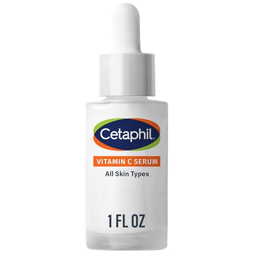 Buy now Cetaphil Vitamin C Serum, Visibly Reduces Look of Dark Spots and Hyperpigmentation, Formulated with Niacinamide, Designed for Sensitive Skin, Fragrance Free, Dermatologist Tested, 1oz at indiglob india