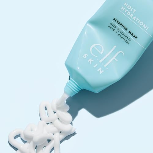 Buy now e.l.f. SKIN Holy Hydration! Sleeping Mask, Moisturizing & Plumping Dual-Use Sleep Or Rinse-Off Face Mask, Soothes Skin With A Creamy Formula at indiglob india