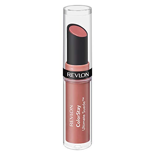 Buy now REVLON Lipstick, ColorStay Ultimate Suede Lipstick, High Impact Lip color with Moisturizing Creamy Formula, Infused with Vitamin E, 025 Socialite, 0.09 Oz at indiglob india