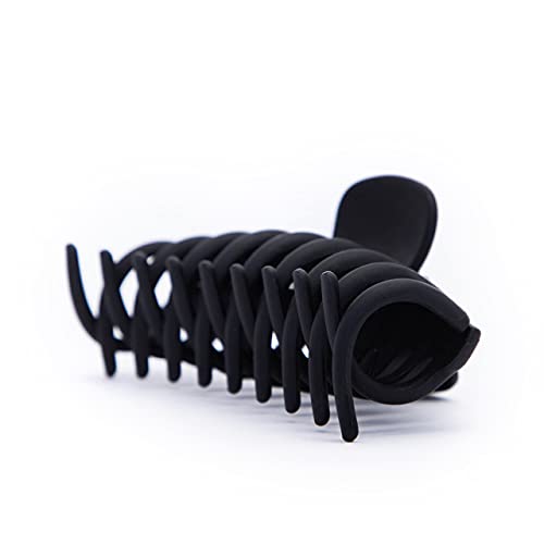 Buy now Kitsch Medium Claw Clips for Women - Strong Hold & Stylish Glossy Puffy Design Hair Accessories | Half-Up or Full Updos | Ideal Gifts for Women - 2pc Set, Black & Tort at indiglob india
