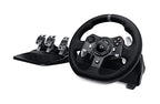 Buy now Logitech Driving Force G920 Steering Wheel and Pedals, 941-000123 (Steering Wheel and Pedals f/PC and Xbox One) (Renewed) at indiglob india