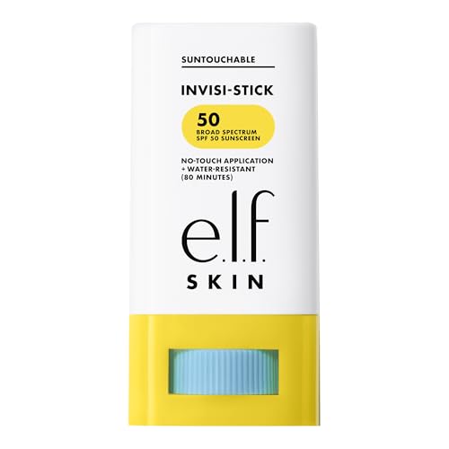 Buy now e.l.f. SKIN Suntouchable Invisi-Stick SPF 50, Clear Sunscreen For A Natural Finish, Made With Moisturizing Sunflower Seed Oil, Vegan & Cruelty-Free at indiglob india