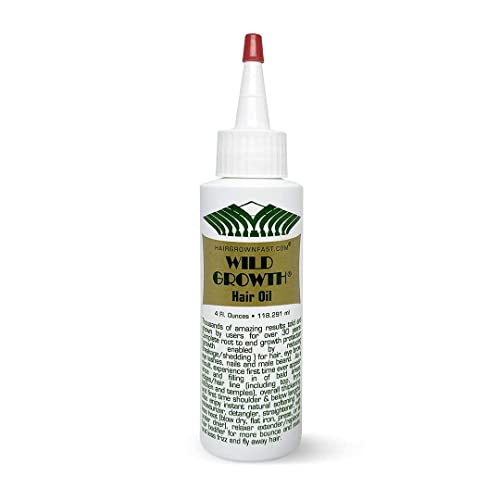 Buy now Wild Growth Hair Oil - 4oz/118.291ml by Wild Growth at indiglob india